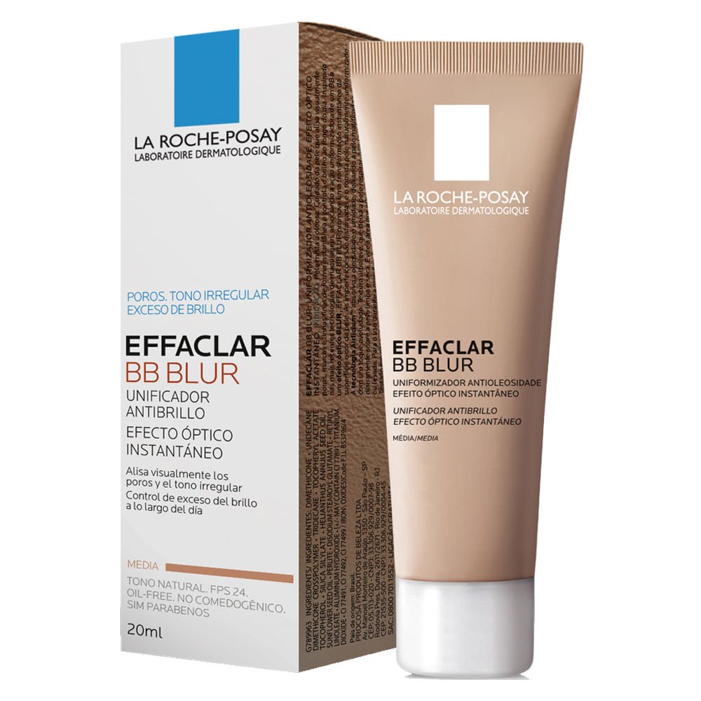 Effaclar BB Blur Mousse La Roche Posay - Base Uniformizadora Média 4