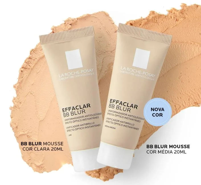 Effaclar BB Blur Mousse La Roche Posay - Base Uniformizadora Média 6