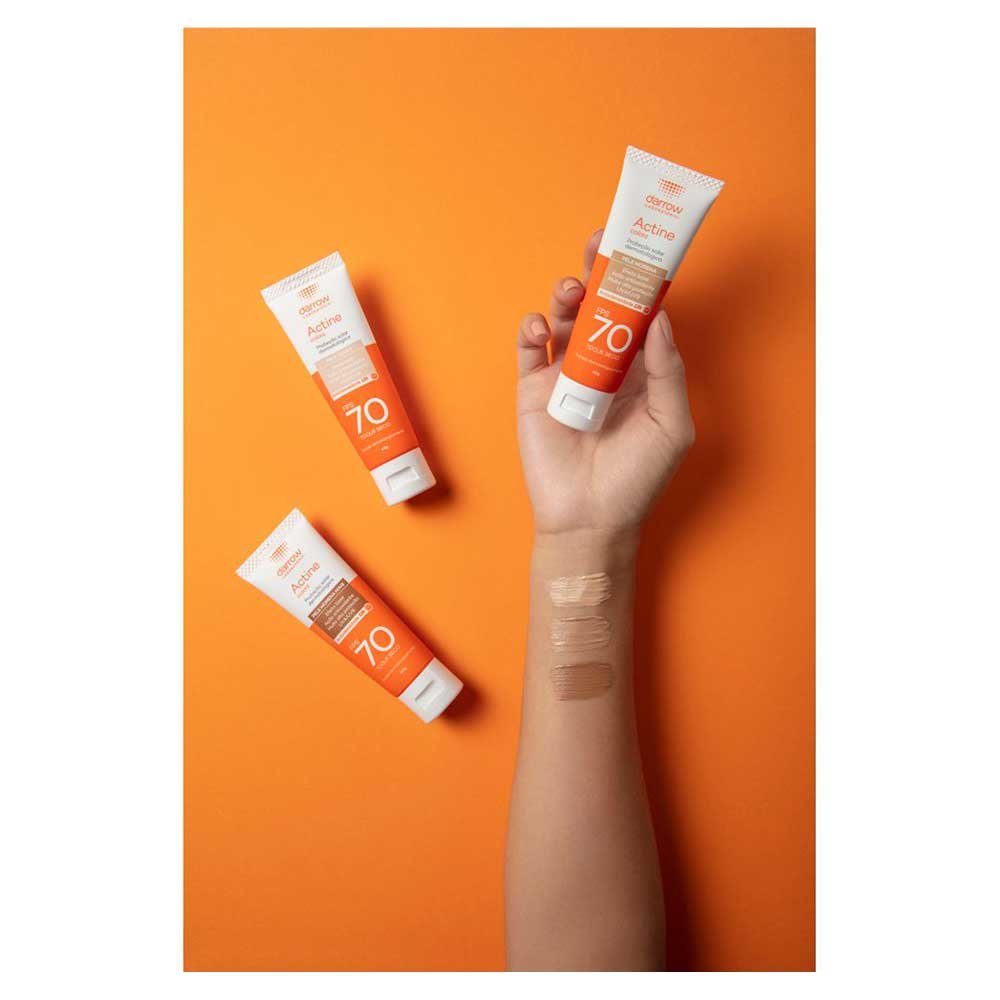 Protetor Solar Facial Darrow – Actine Colors FPS70 Pele Morena 6