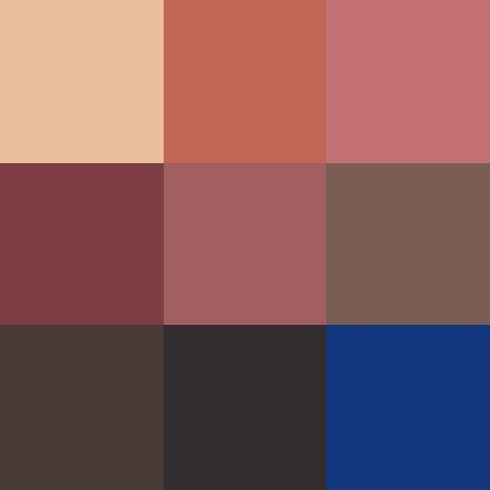 Paleta de Sombras Océane Edition Pocket Palette Casual Multicores 2