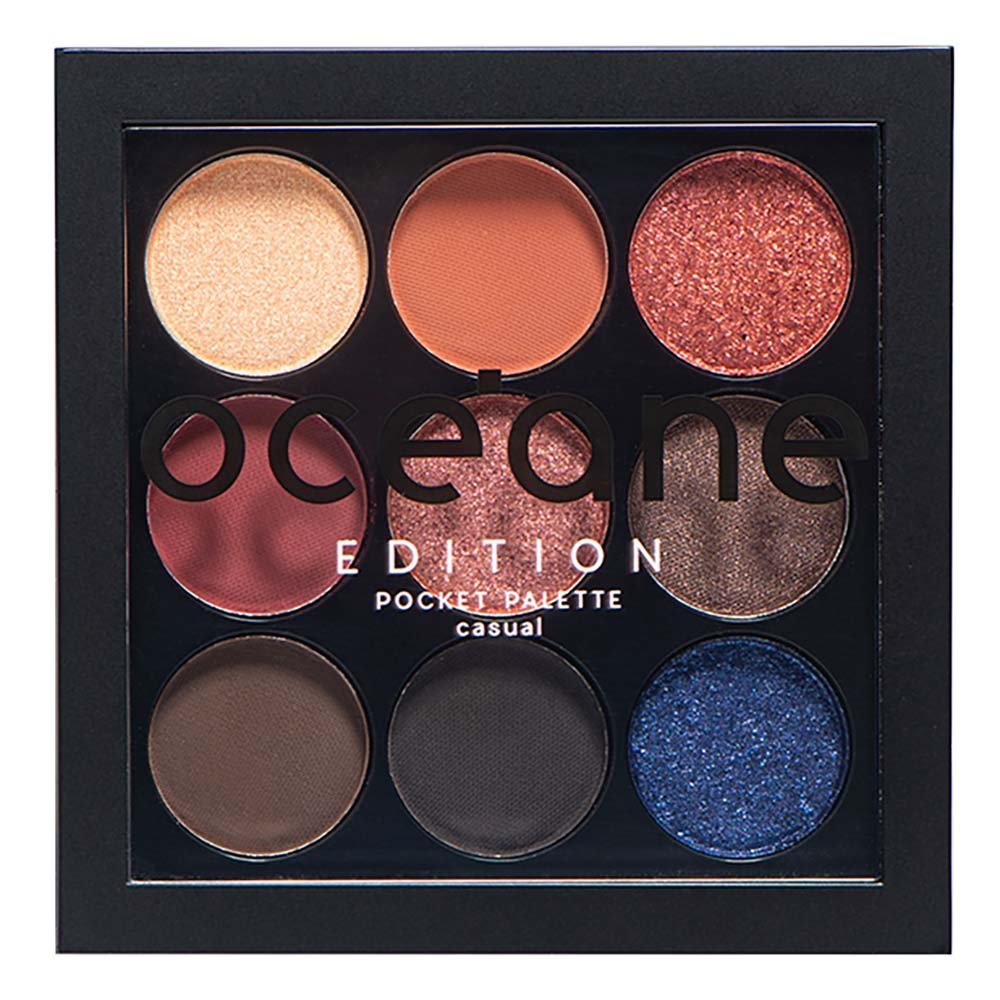 Paleta de Sombras Océane Edition Pocket Palette Casual Multicores 6