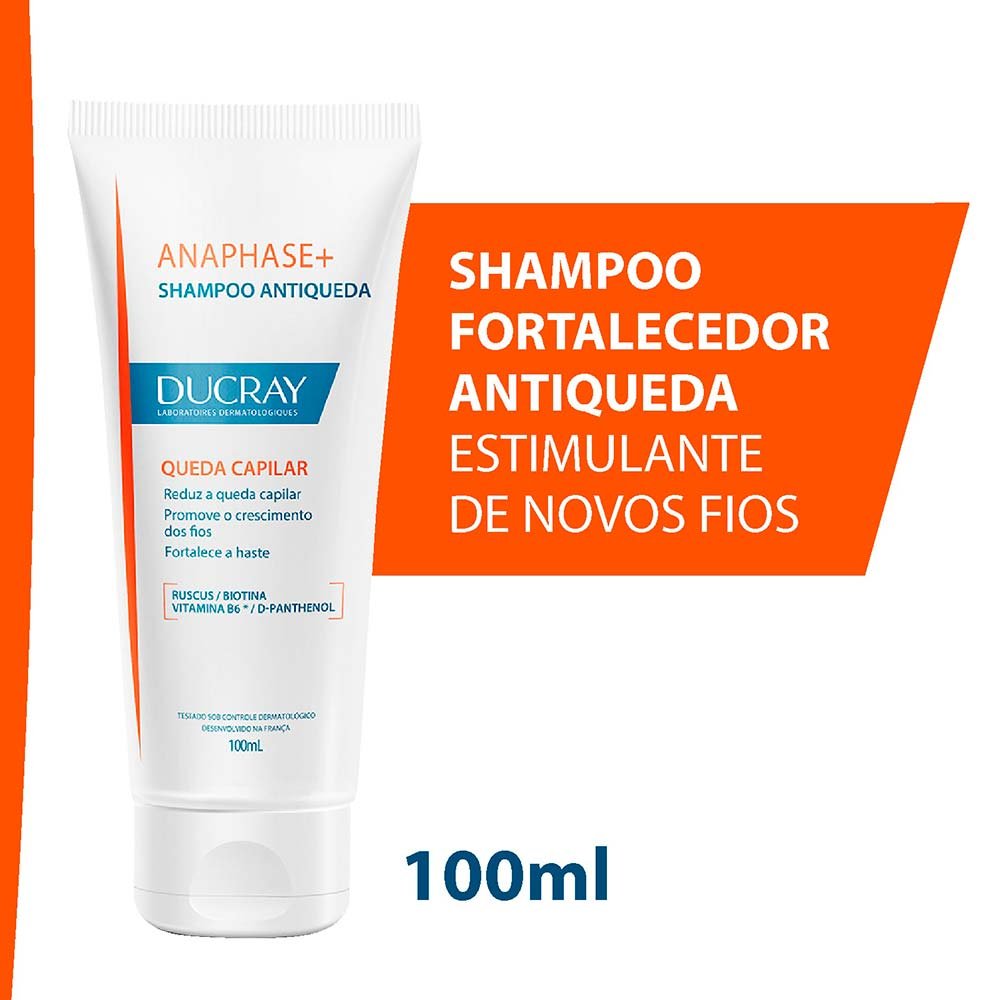 Ducray Anaphase+ - Shampoo Antiqueda 100ml 3