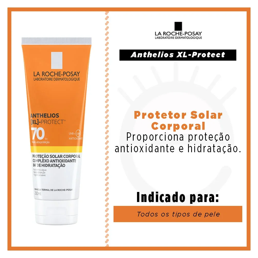 Anthelios XL FPS 70 La Roche-Posay - Protetor Solar 200ml 2
