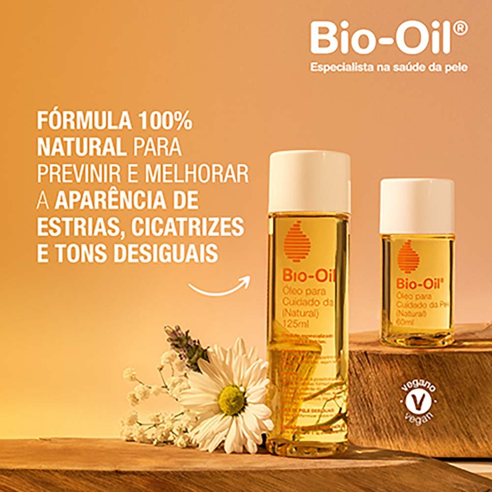 Óleo Corporal Bio Oil Natural 125ml 7