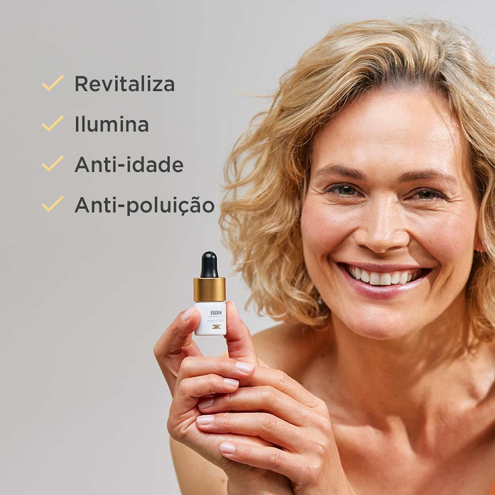 Sérum Com Vitamina C pura 15% ISDINCEUTICS - Flavo C Forte com 3 Uni ÚNICO 7