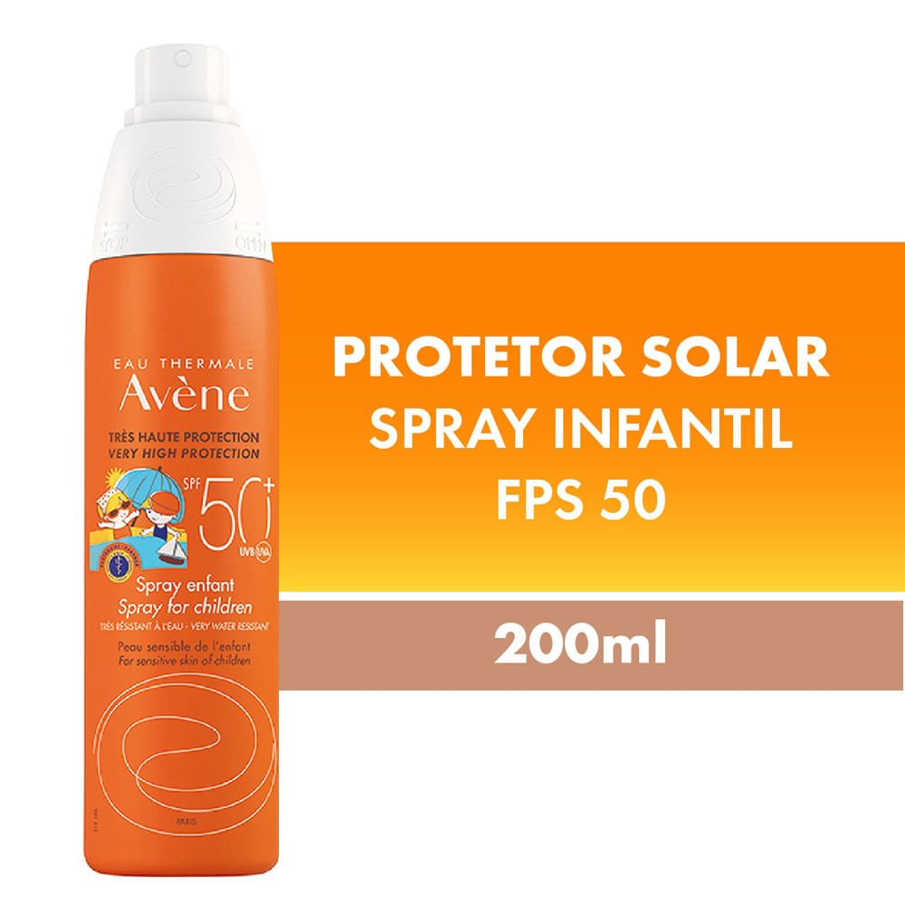 Àvene Fps 50 Infantil Avène - Protetor Solar 200ml 5