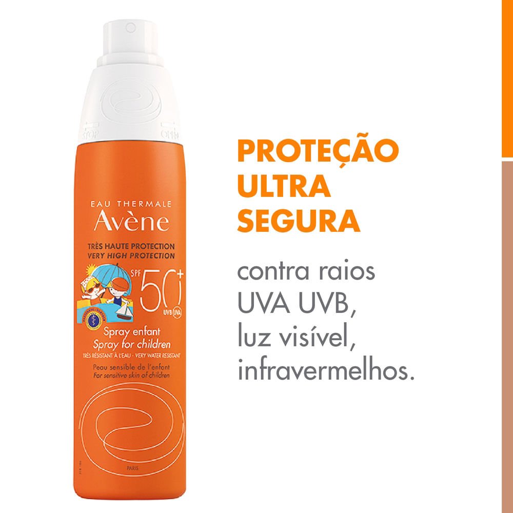 Àvene Fps 50 Infantil Avène - Protetor Solar 200ml 6