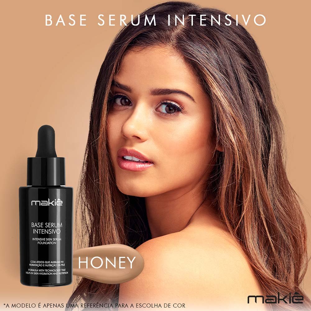 Base Sérum Intensivo Makiê Honey Medium 3