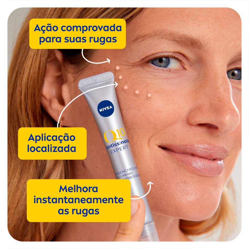 Creme Preenchedor Facial NIVEA Q10 Expert Antissinais 15ml 4