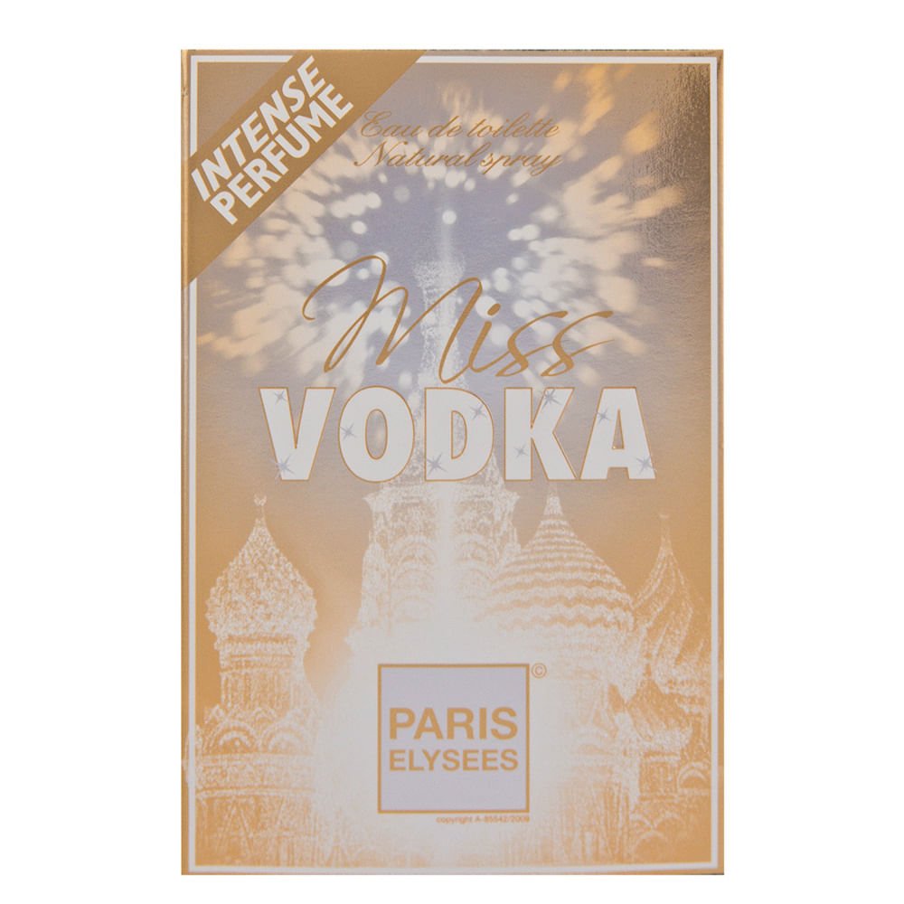 Miss Vodka Paris Elysees - Perfume Feminino - Eau de Toilette 100ml 3