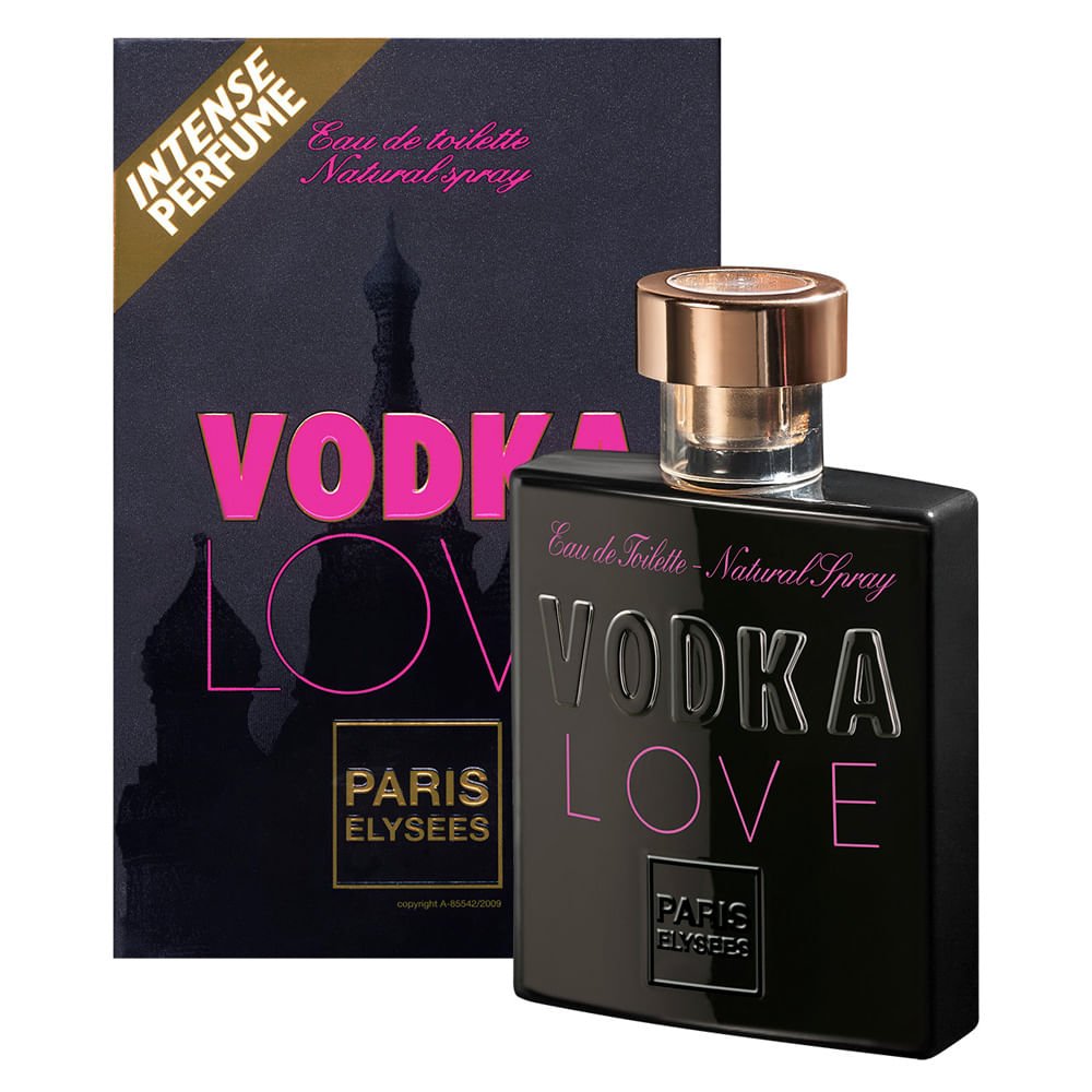 Vodka Love Paris Elysees - Perfume Feminino - Eau de Toilette 100ml 2