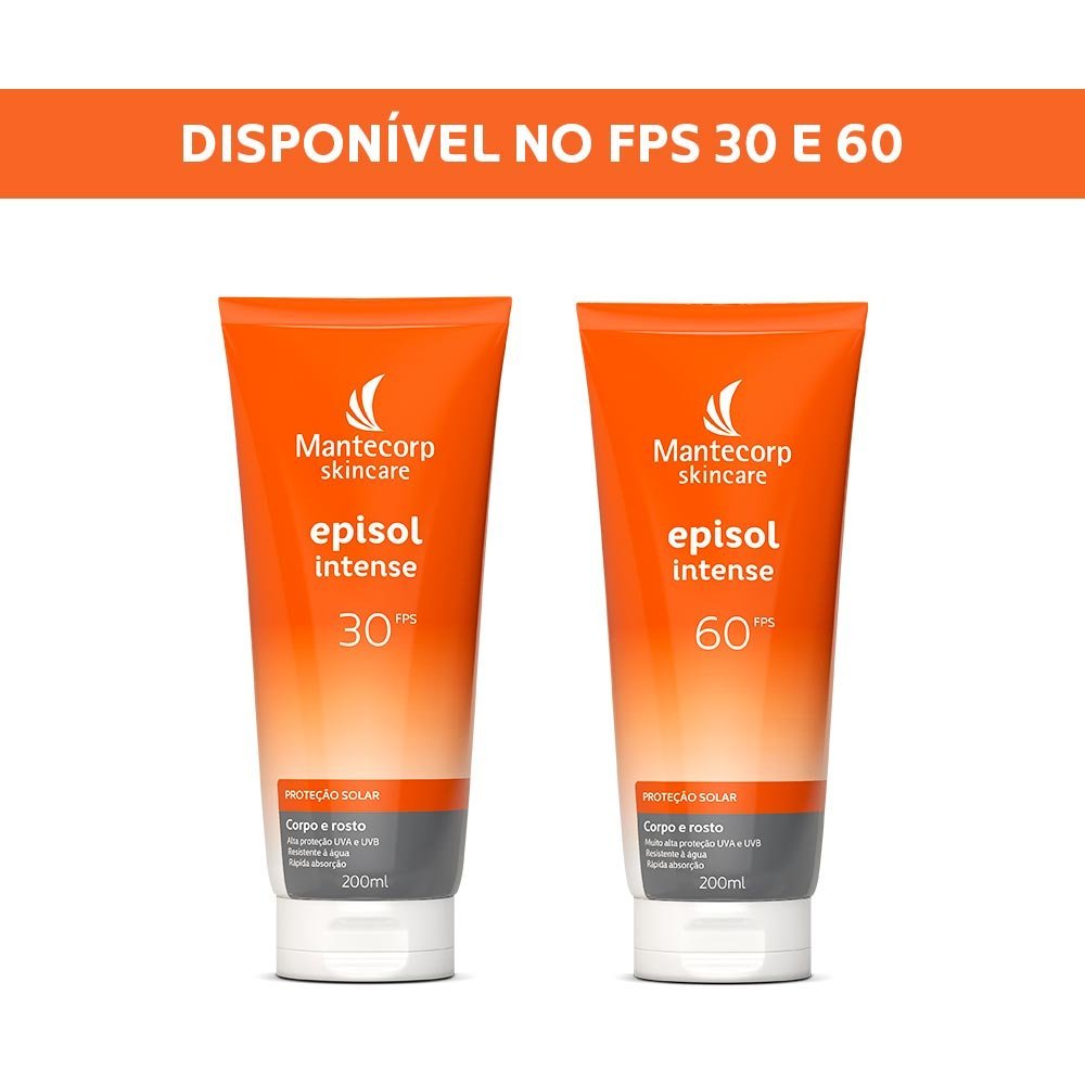 Protetor Solar Rosto e Corpo Mantecorp Episol Intense Fps 30 200ml 4