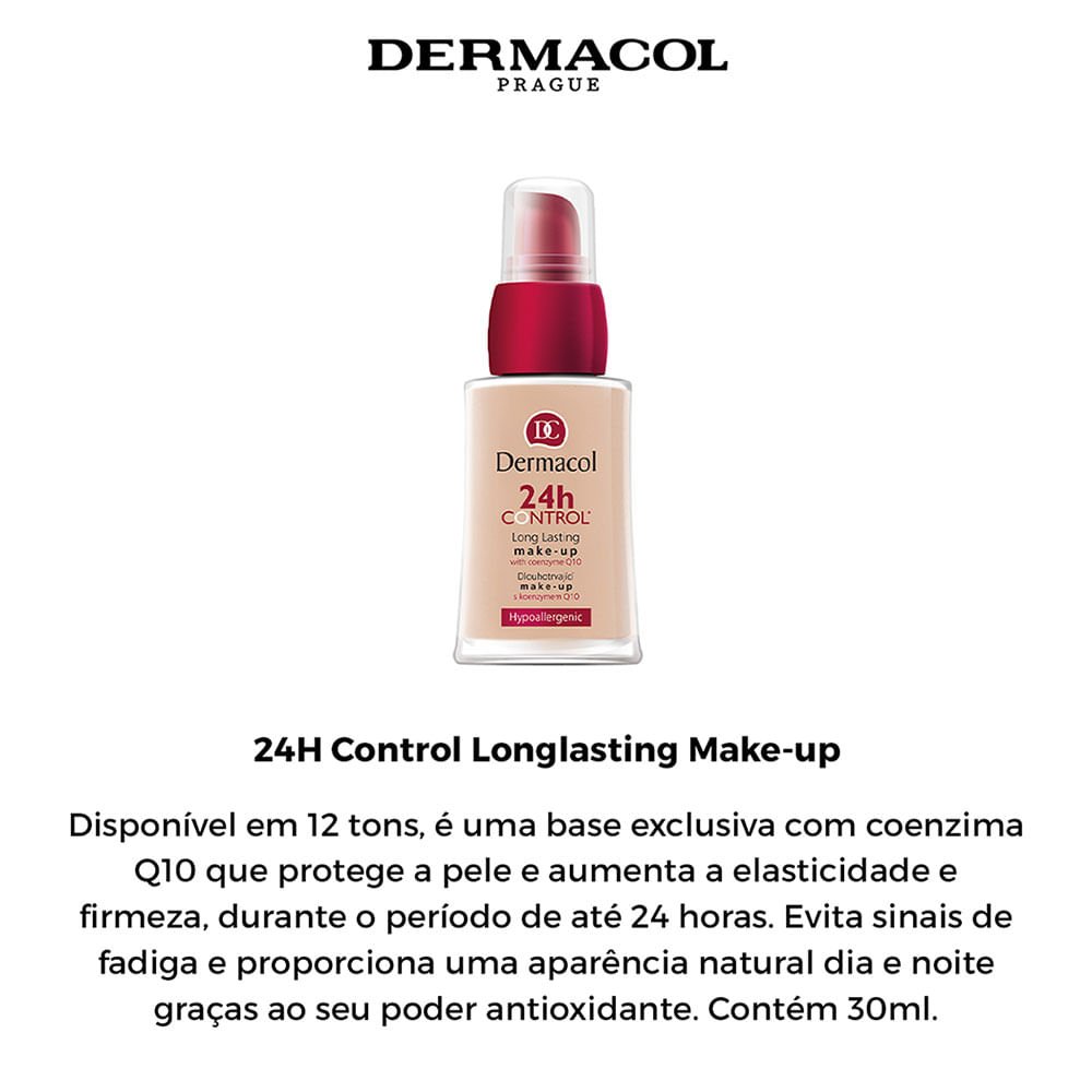 Base Cremosa Control Longlasting Make-Up Dermacol N90 4