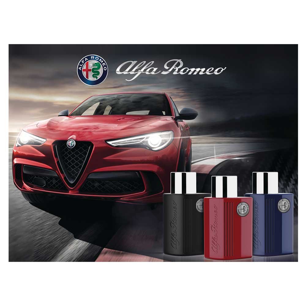 Red Alfa Romeo Perfume Masculino EDT 40ml 4