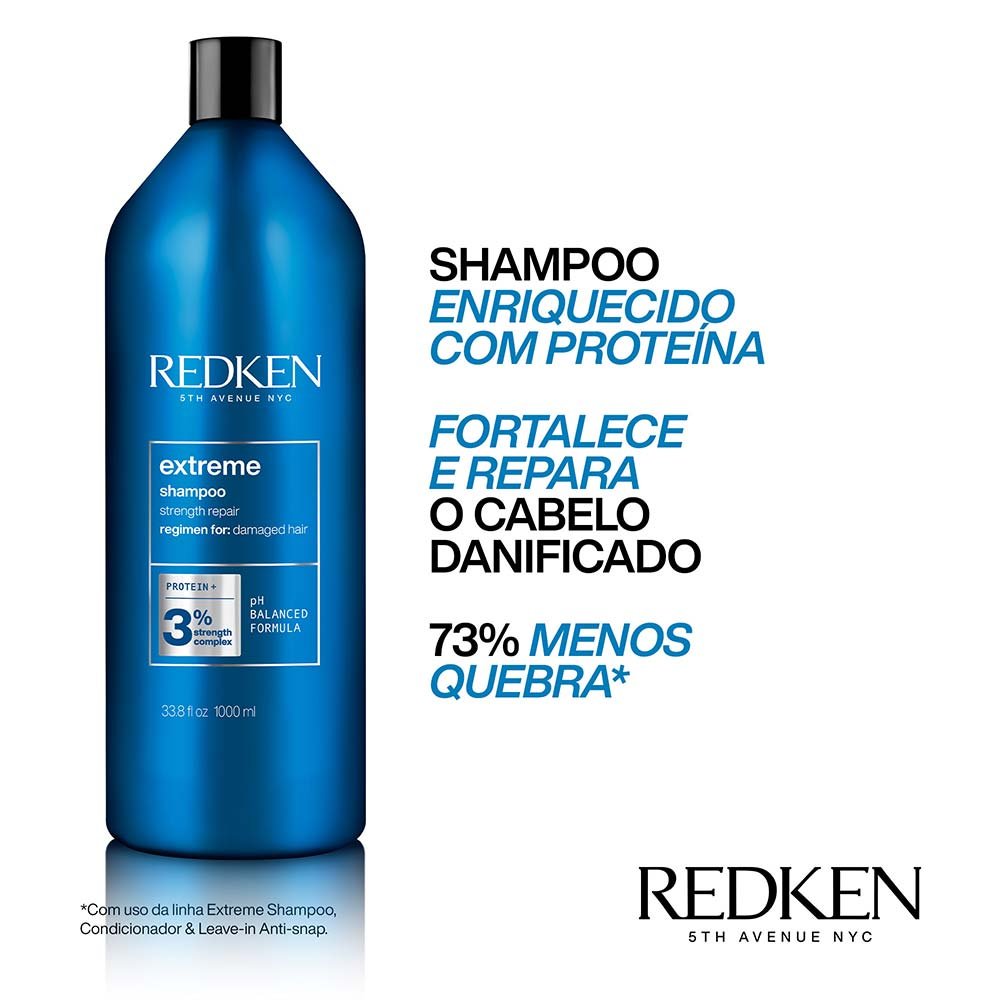 Redken Extreme - Shampoo Reconstrutor 1L 3