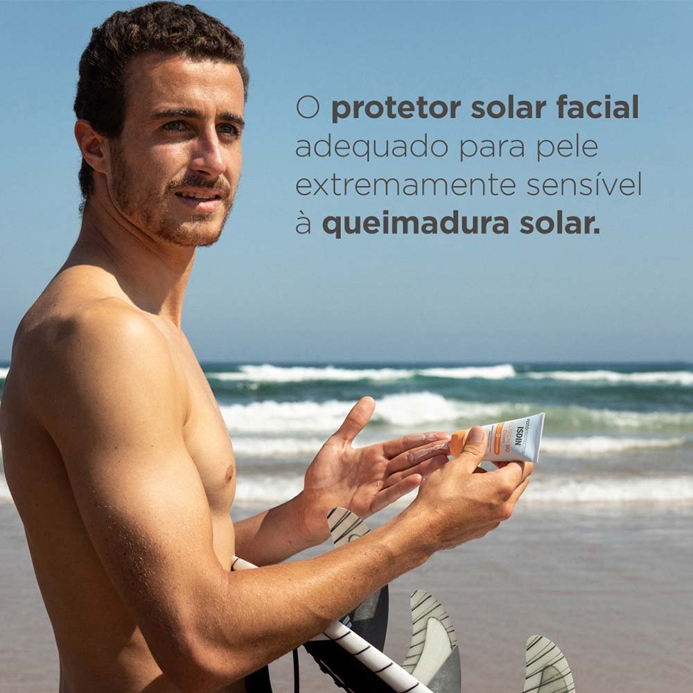 Protetor Solar Facial Alta Proteção ISDIN - Extrem90 FPS90 50ml 7