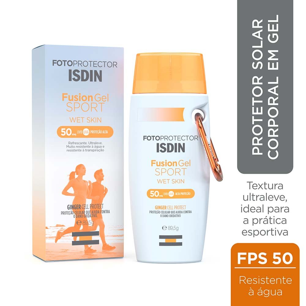 Protetor Solar Isdin Fusion Gel Sport FPS50 89,5g 3