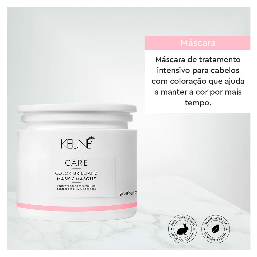 Keune Care Color Brillianz Máscara de Tratamento 200ml 2