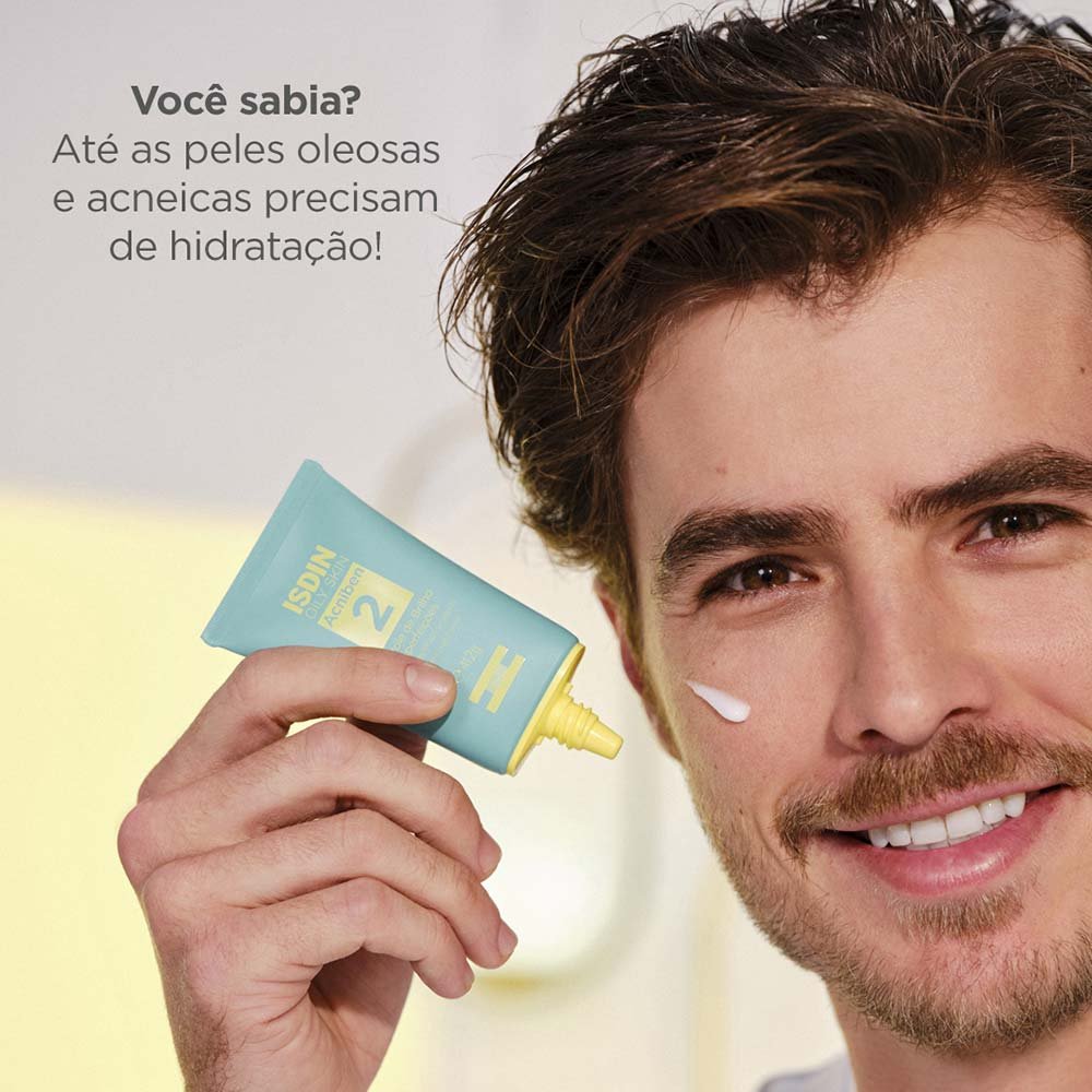 Gel Creme Facial para Controle de Brilho ISDIN Acniben 41,2g 5