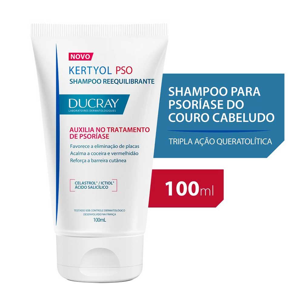 Ducray Kertyol PSO Shampoo Reequilibrante 100ml 2