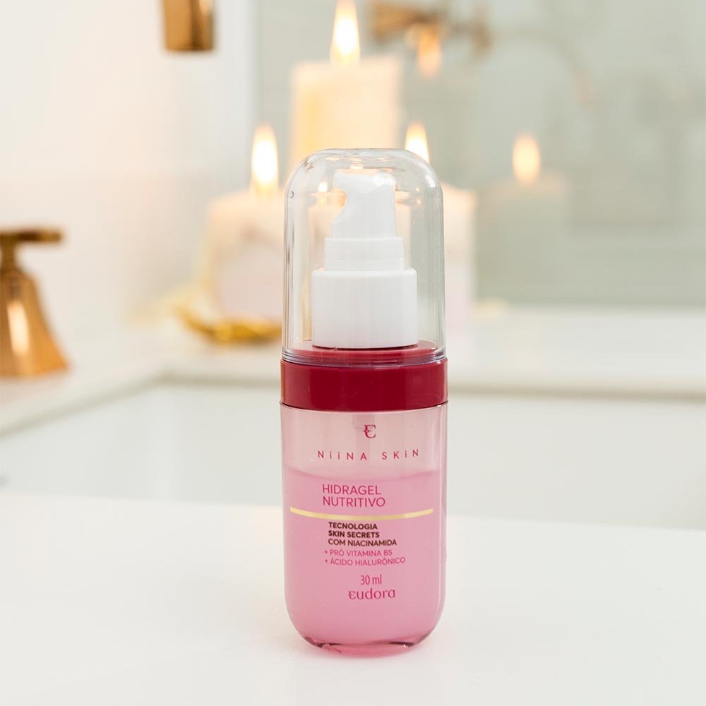 Hidratante Facial em Gel Niina Secrets by Eudora Niina Skin Hidragel 30ml 2