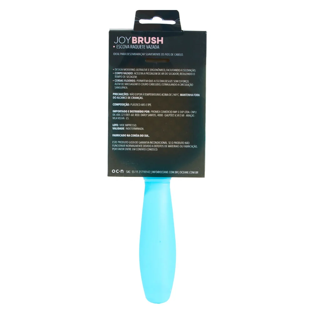 Escova de Cabelo Océane - Joy Brush Azul ÚNICO 4