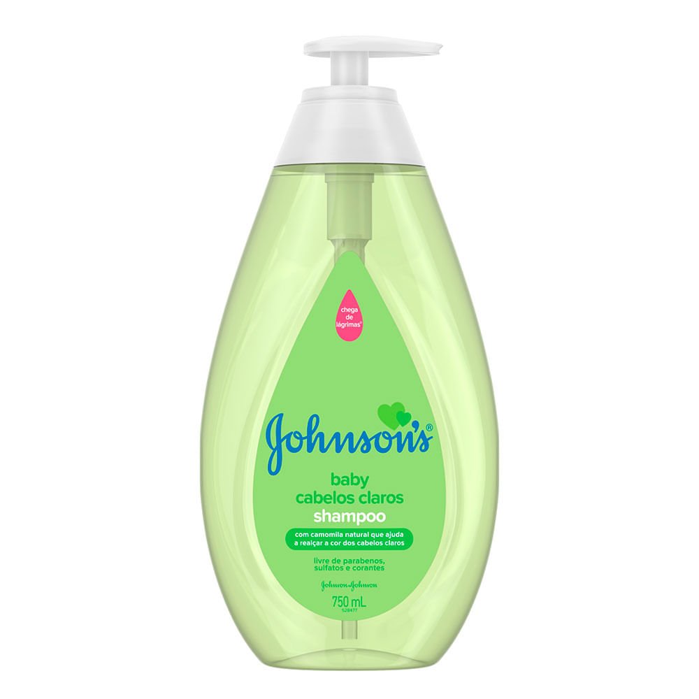 Leve 3 Shampoos para Cabelos Claros Johnson Baby ÚNICO 2