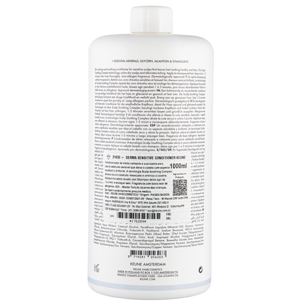 Keune Care Derma Sensitive Condicionador 1L 2