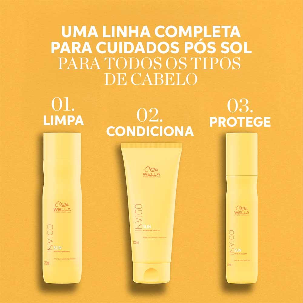 Wella Professionals Invigo Sun Shampoo Pós Sol 250ml 9