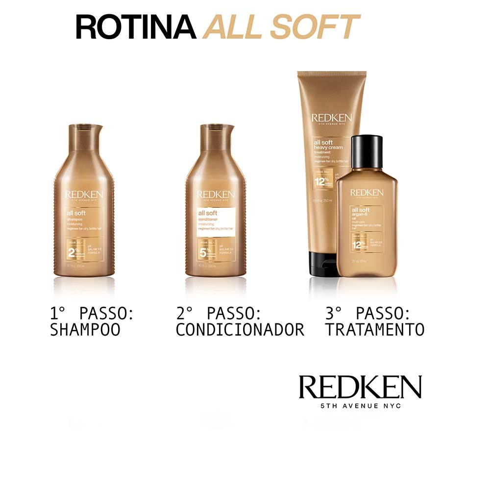 Redken All Soft - Shampoo Hidratante 300ml 6