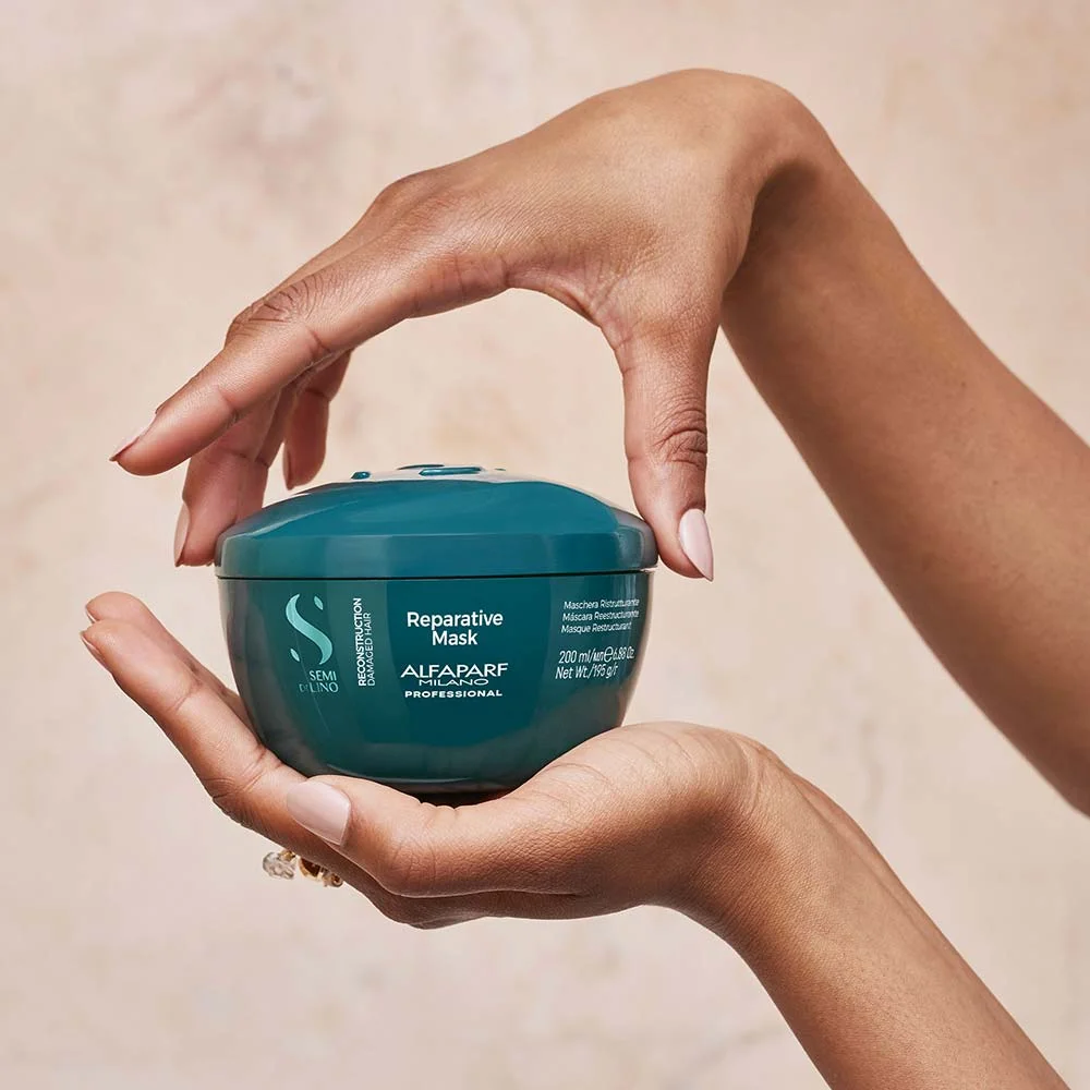 Alfaparf Milano Semi Di Lino Reconstruction Reparative – Máscara Capilar 200ml 3