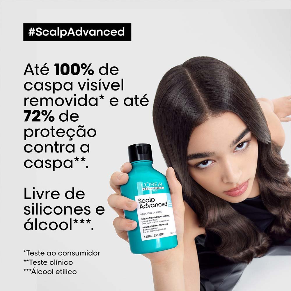 L'Oréal Professionnel Scalp Dermo Clarifier Shampoo Anticaspa ÚNICO 3