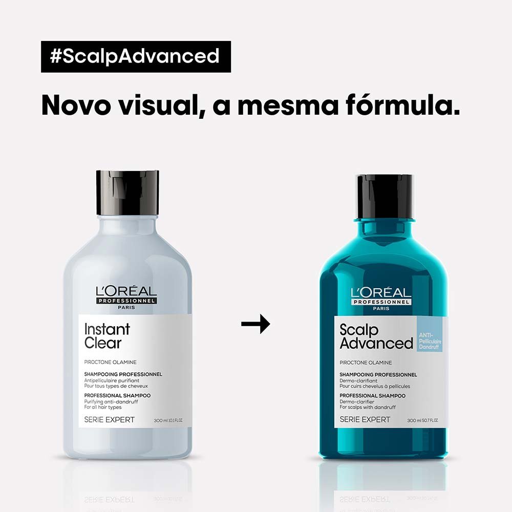 L'Oréal Professionnel Scalp Dermo Clarifier Shampoo Anticaspa ÚNICO 8