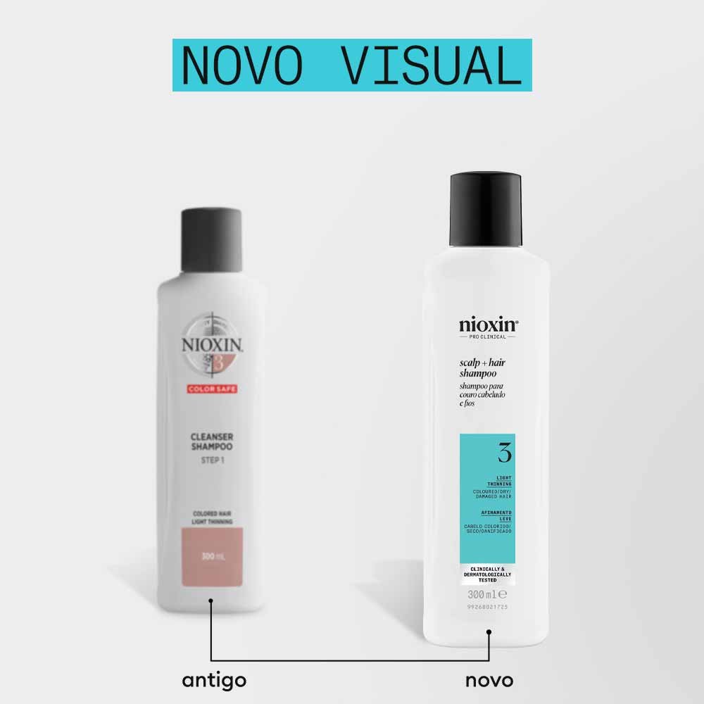 Shampoo Nioxin System 3 300ml 4
