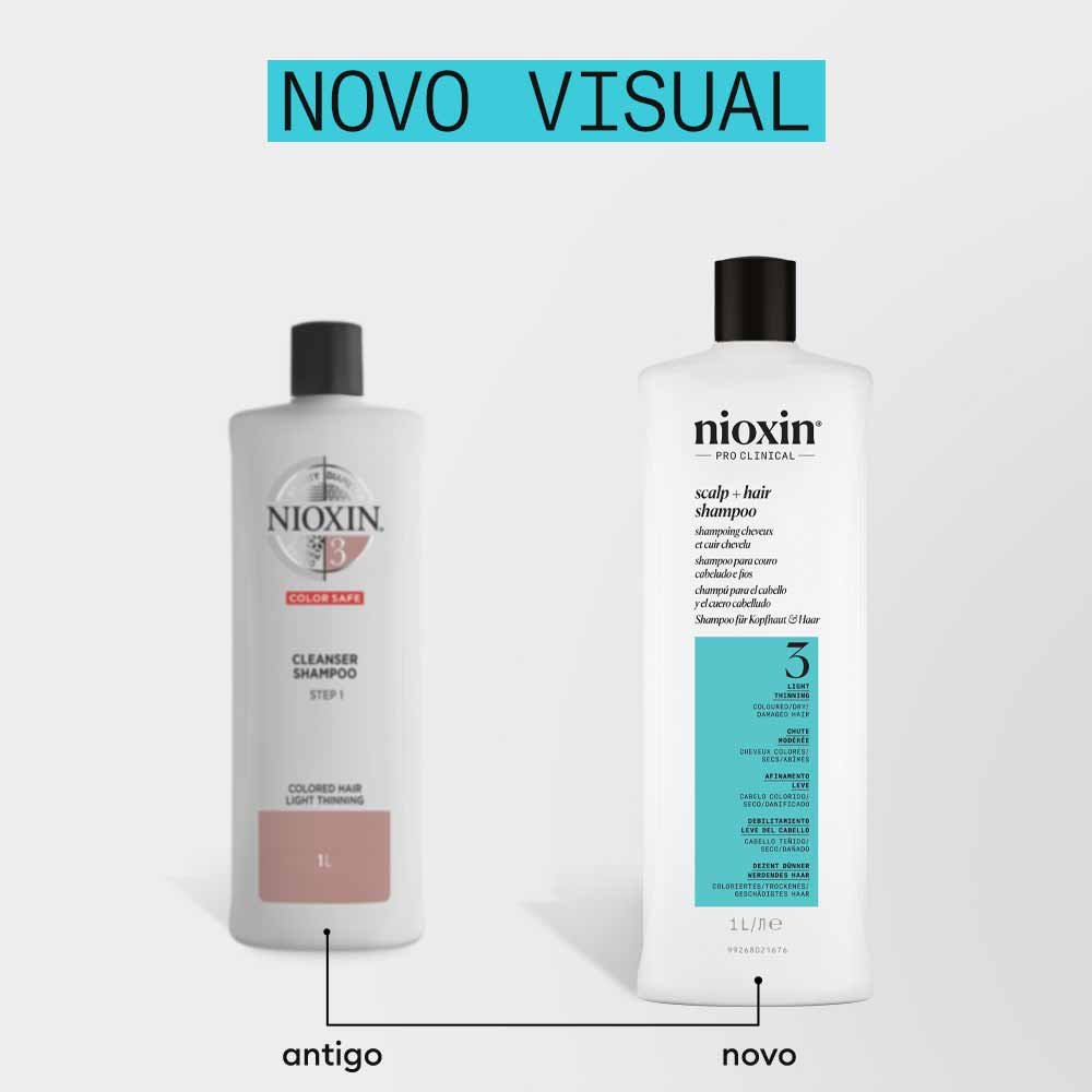 Shampoo Nioxin System 3 1L 4