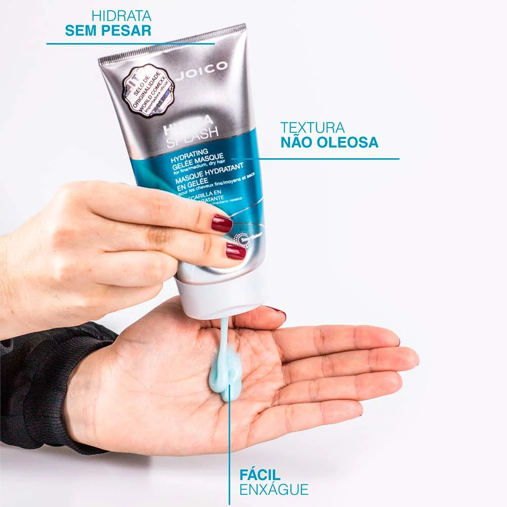 Joico Hydra Splash Hydrating Geleé Masque – Máscara Capilar 150ml 4