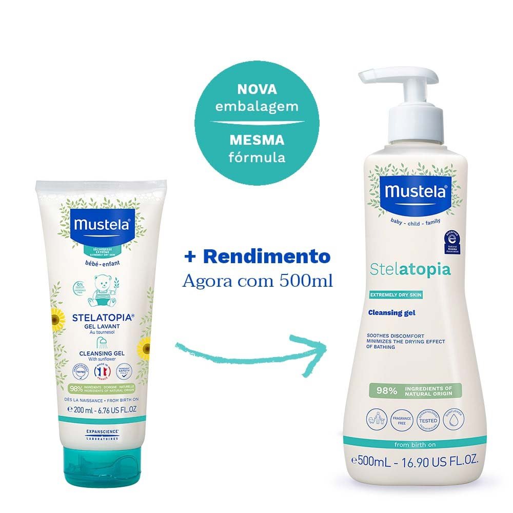 Gel Lavante Mustela Stelatopia ÚNICO 6