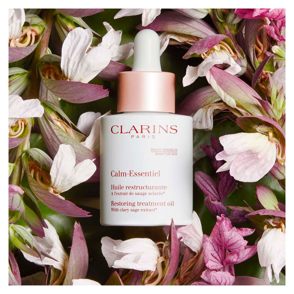 Óleo de Tratamento Clarins Calm Essentiel Restoring Treatment Oil 30ml 8