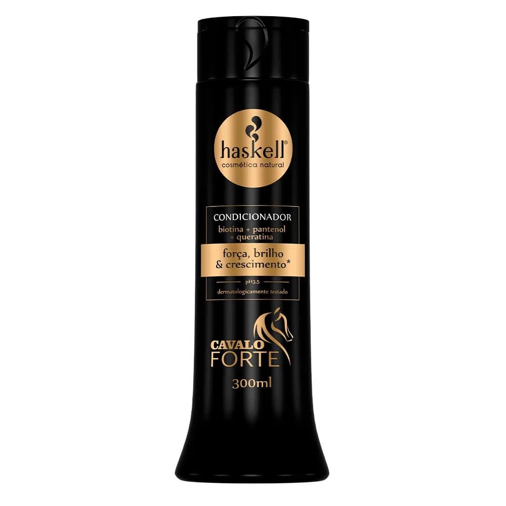 Haskell Cavalo Forte Kit Fortalecedor - Shampoo + Condicionador ÚNICO 3