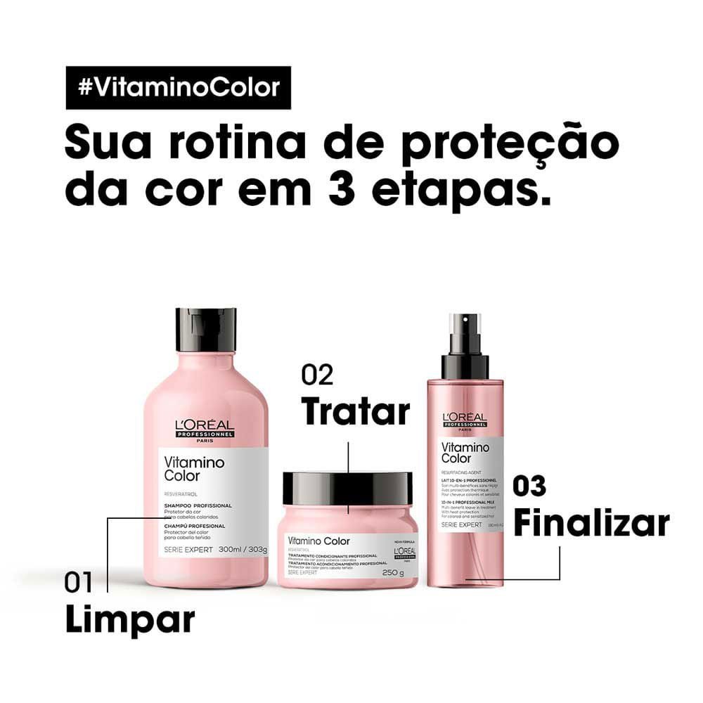 L'oréal Professionnel Resveratrol - Spray  Leave In 10 in 1 Vitamino Color 190ml 5