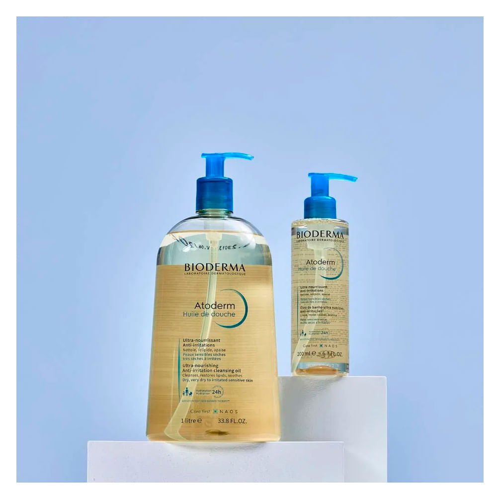 Óleo de Banho Hidratante Bioderma - Atoderm 200ml 8