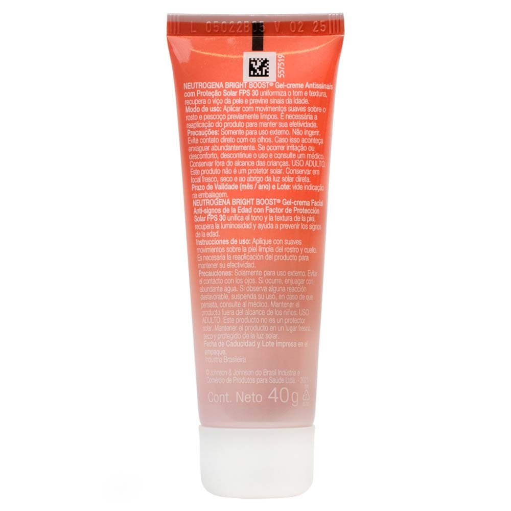 Bright Boost FPS 30 Neutrogena 40g 5