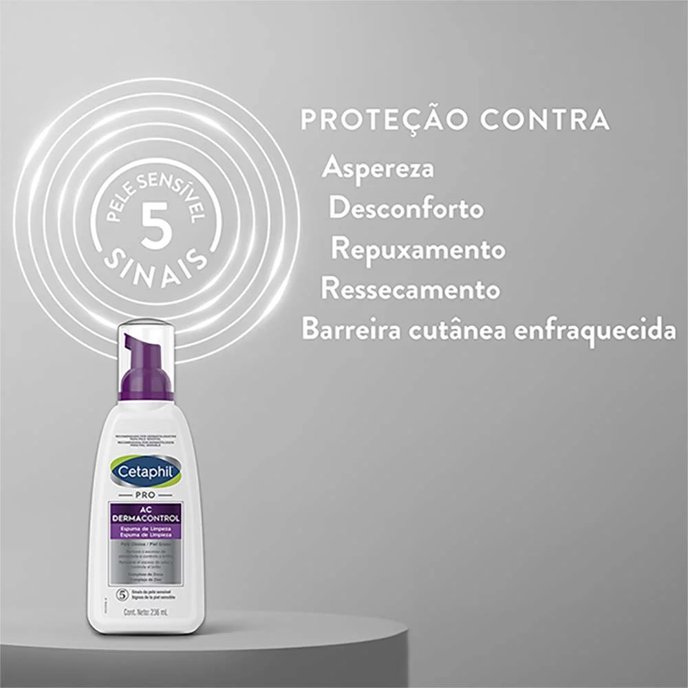 Espuma de Limpeza Cetaphil Pro AC Control 236ml 3