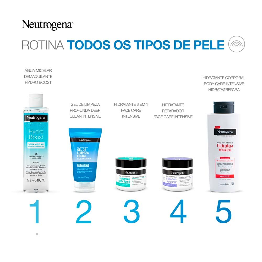 Agua Micelar Neutrogena Hydro Boost 400ml 8