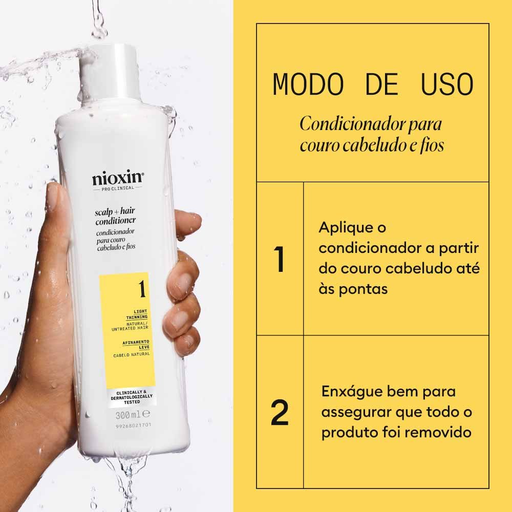 Condicionador Nioxin System 1 300ml 5