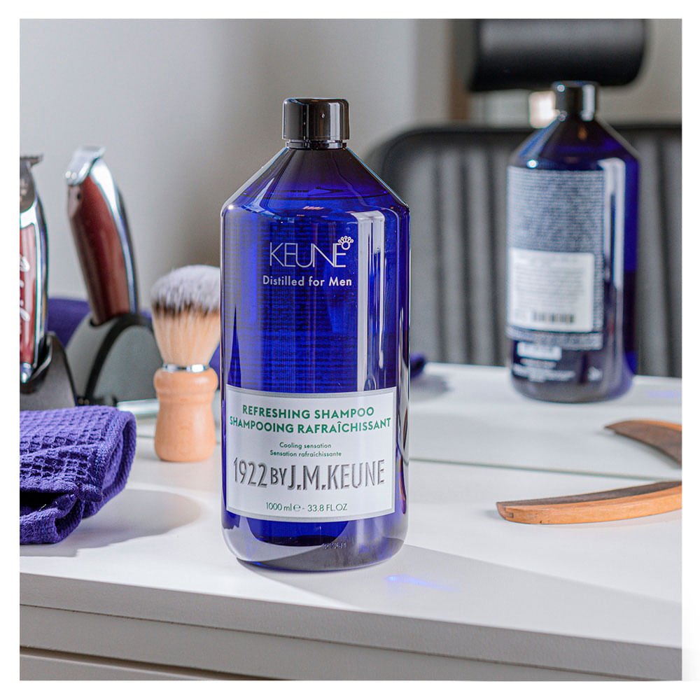 Keune 1922 Refreshing Tamanho Profissional - Shampoo 1L 4