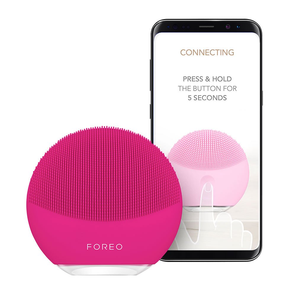 Escova de Limpeza Facial Foreo Luna Mini 3 Fuchsia ÚNICO 4