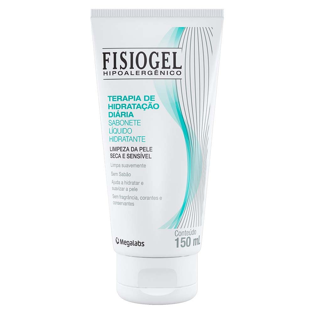 Sabonete Líquido Hidratante Fisiogel 150ml 2