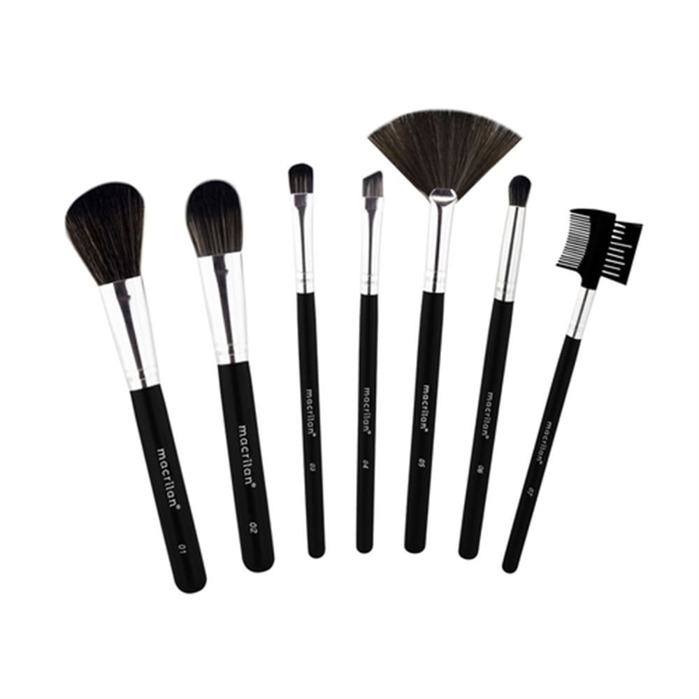 Macrilan KP9-2A Kit – 7 Pincéis de Maquiagem ÚNICO 2