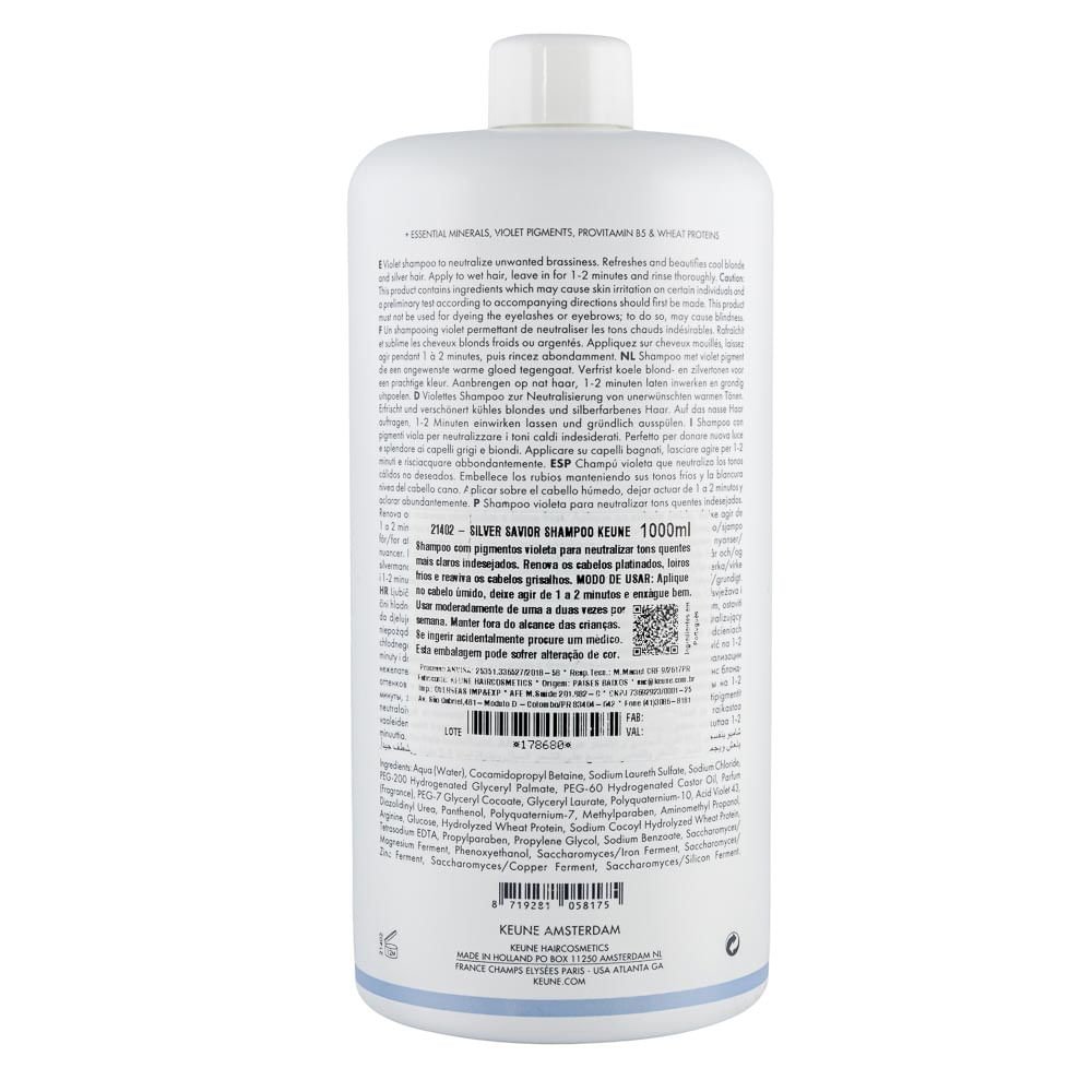 Keune Silver Savior - Shampoo 1L 2